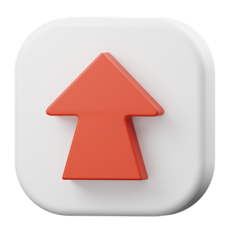 Top Arrow  3D Icon