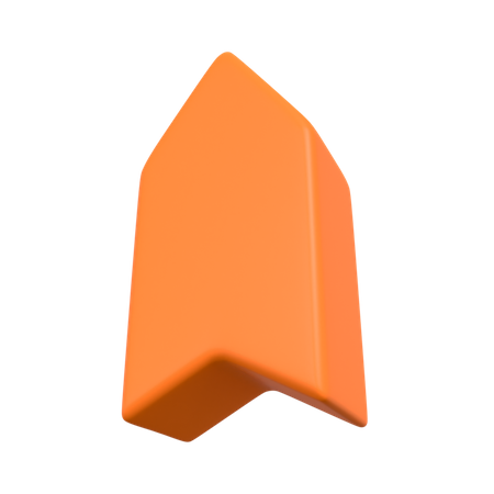 Top Arrow  3D Icon