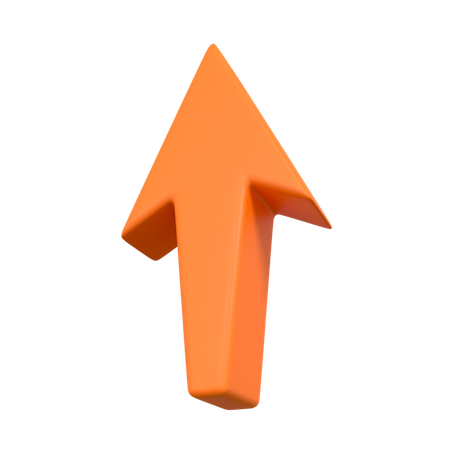 Top Arrow  3D Icon