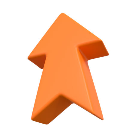 Top Arrow  3D Icon