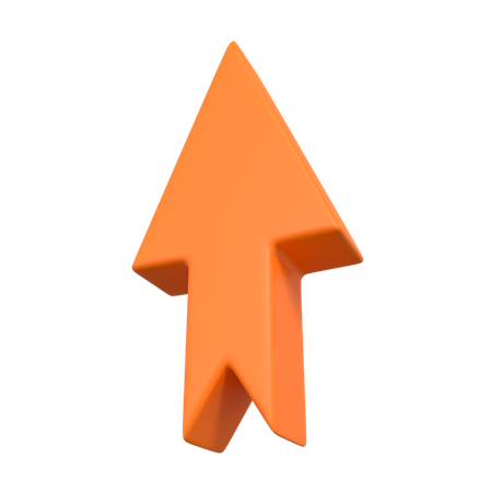 Top Arrow  3D Icon