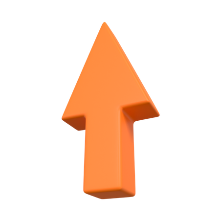Top Arrow  3D Icon