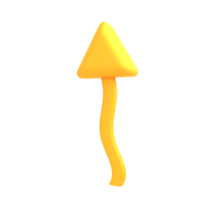 Top Arrow  3D Icon