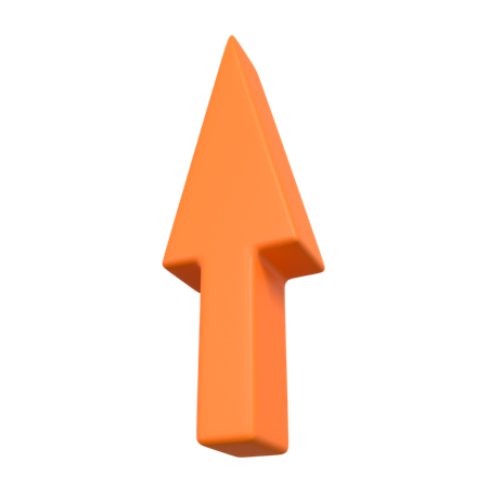 Top Arrow  3D Illustration