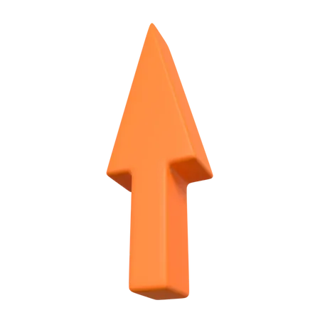 Top Arrow  3D Illustration