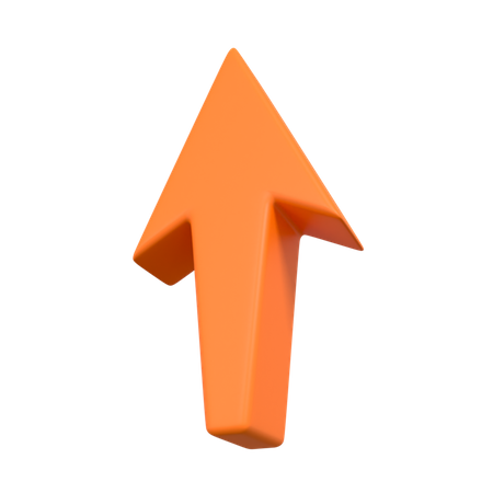 Top Arrow  3D Illustration