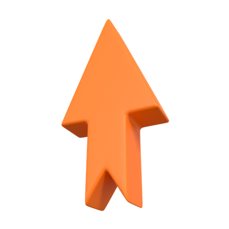 Top Arrow  3D Illustration