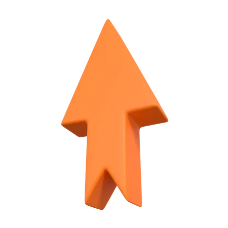 Top Arrow  3D Illustration