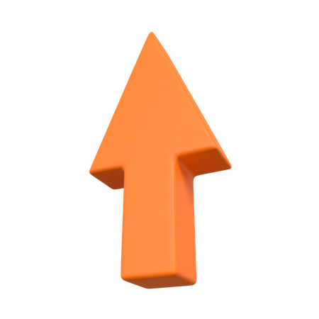 Top Arrow  3D Illustration