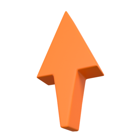 Top Arrow  3D Illustration