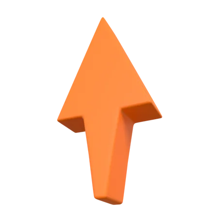 Top Arrow  3D Illustration