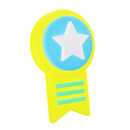 Top Badge Rating  3D Icon