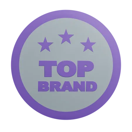 Top Brand  3D Icon