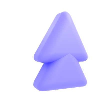 Top Chevron  3D Icon