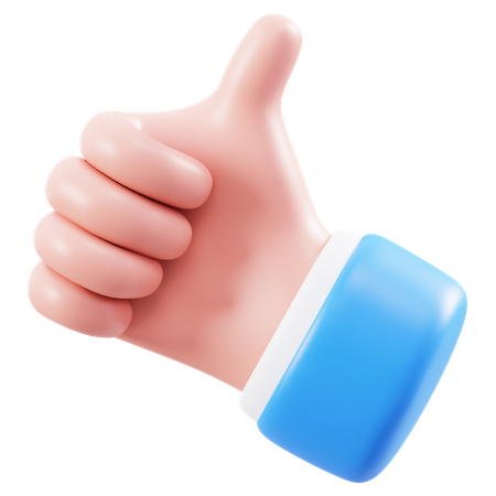 Top Hand Gesture  3D Icon