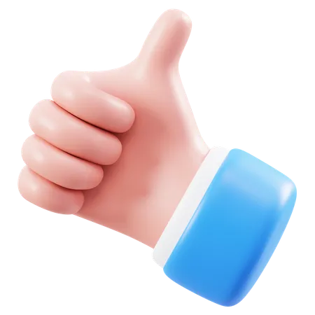 Top Hand Gesture  3D Icon