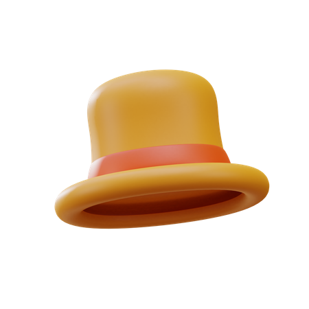 Top Hat  3D Icon