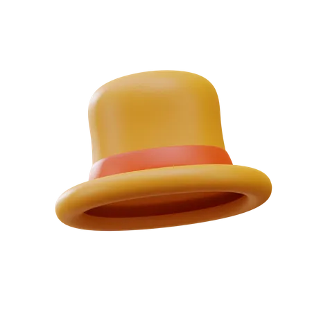 Top Hat  3D Icon