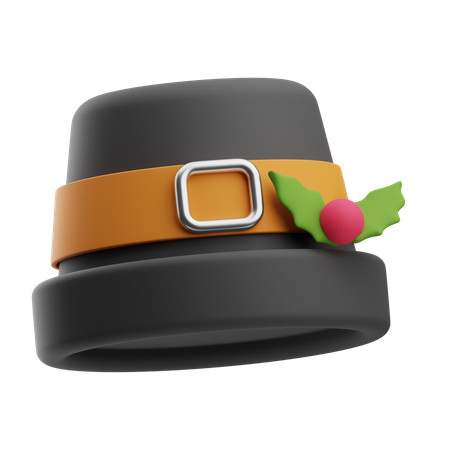 Top Hat  3D Icon