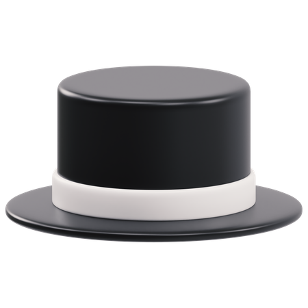 Top Hat  3D Icon