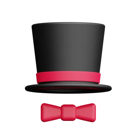 Top Hat  3D Icon