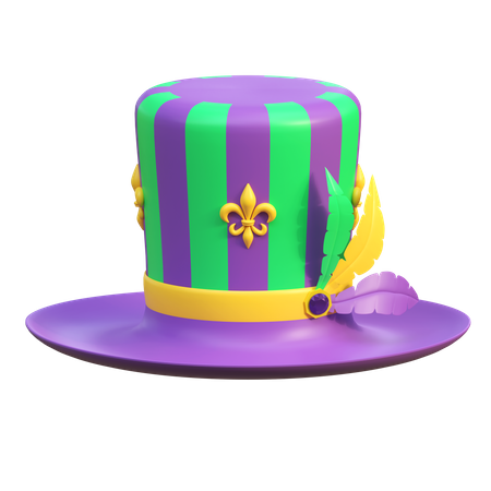 Top Hat  3D Icon