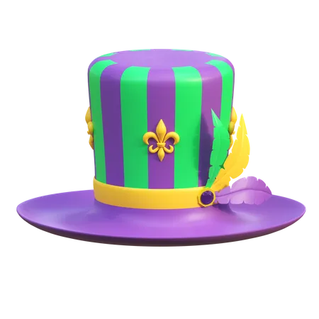 Top Hat  3D Icon