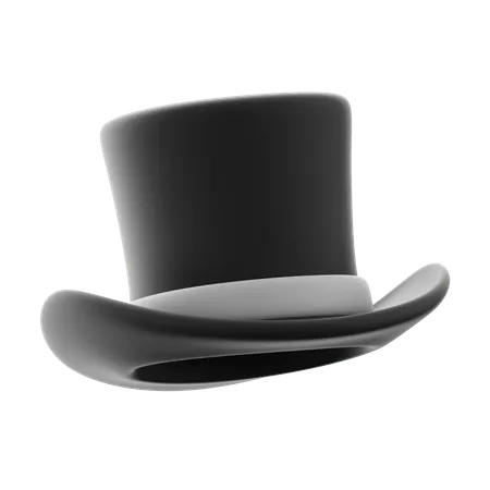 Top Hat  3D Icon