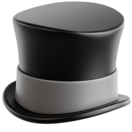 Top Hat  3D Icon