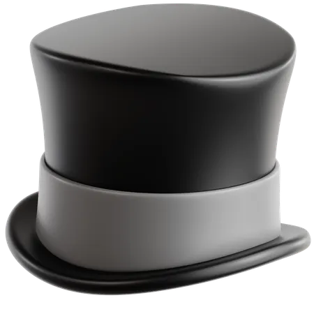 Top Hat  3D Icon