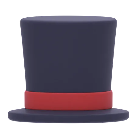 Top Hat  3D Icon