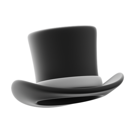 Top Hat  3D Icon