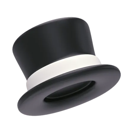 Top Hat  3D Illustration