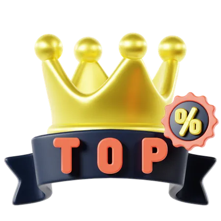 Top Product  3D Icon