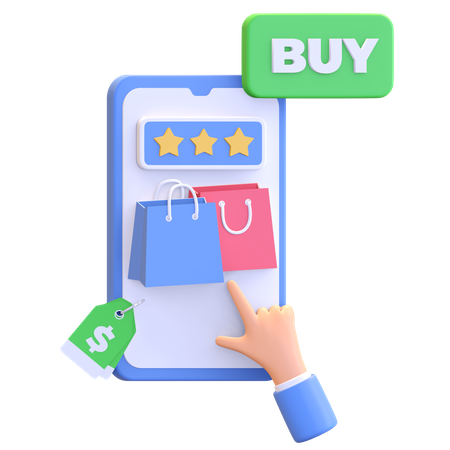 Top Rated Buying Product  3D Icon