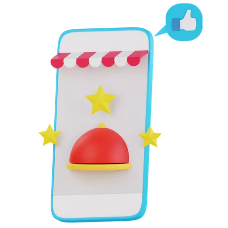 Top Rated Food  3D Icon