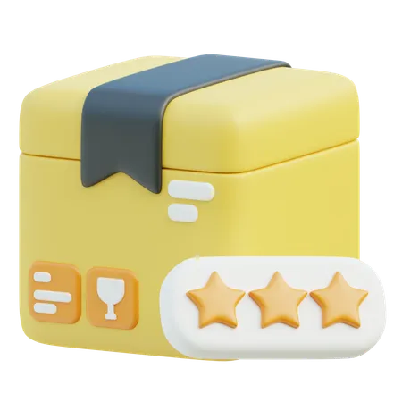 Top Rating At Delivery Service 3D Icon
