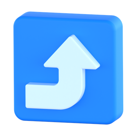 Top Right  3D Icon