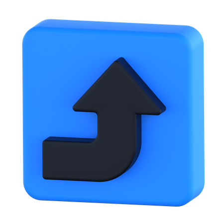 Top Right  3D Icon