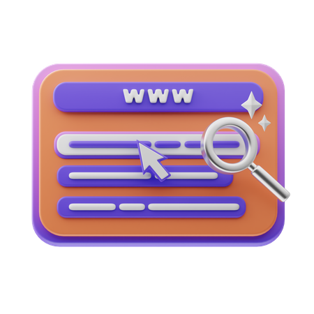Top Search  3D Icon