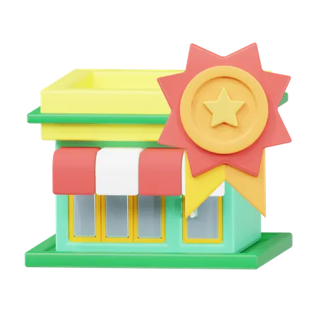 Top Store  3D Icon