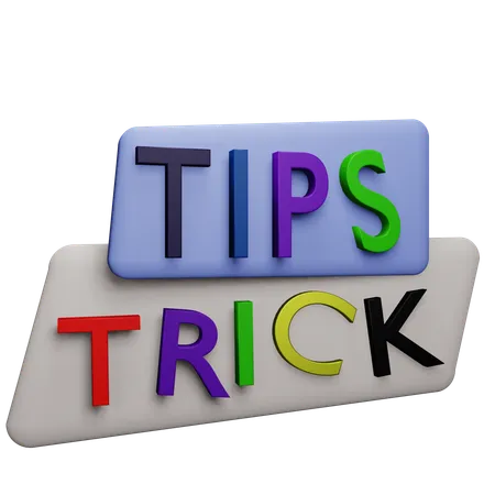 Top Tips  3D Icon