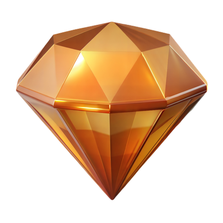 Topaz Gemstone  3D Icon