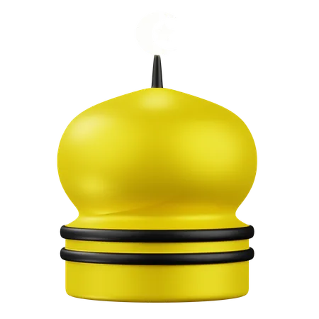 Topo da mesquita  3D Icon