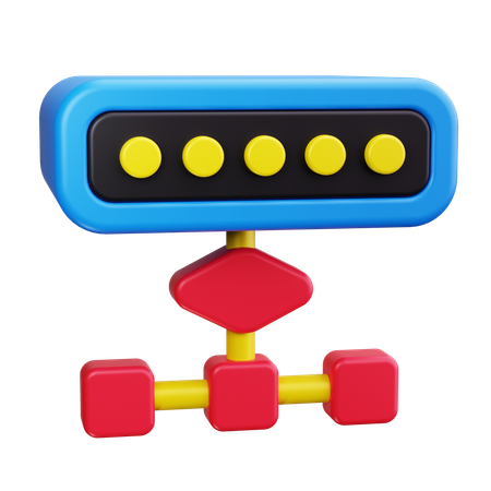 Topologie  3D Icon
