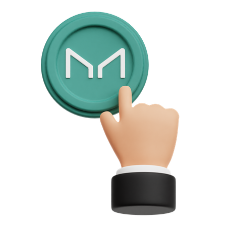 Toque de monedas del fabricante  3D Icon