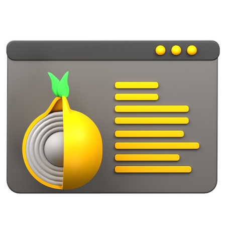 Tor  3D Icon