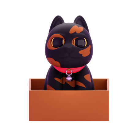 猫バッグ  3D Icon