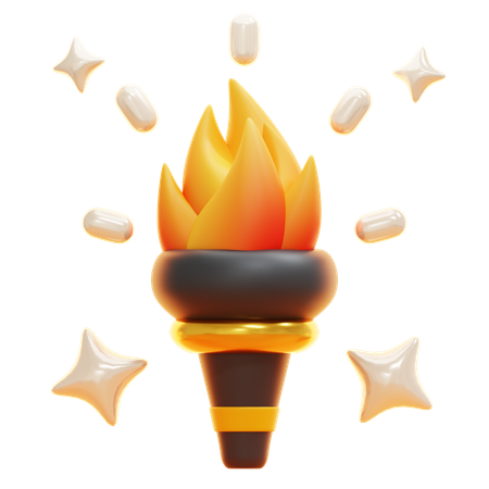 TORCH  3D Icon