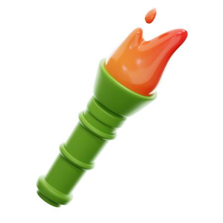 Torch  3D Icon